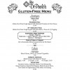 GlutenFree Menu Ilio DiPaolo's Restaurant & Banquet Facility