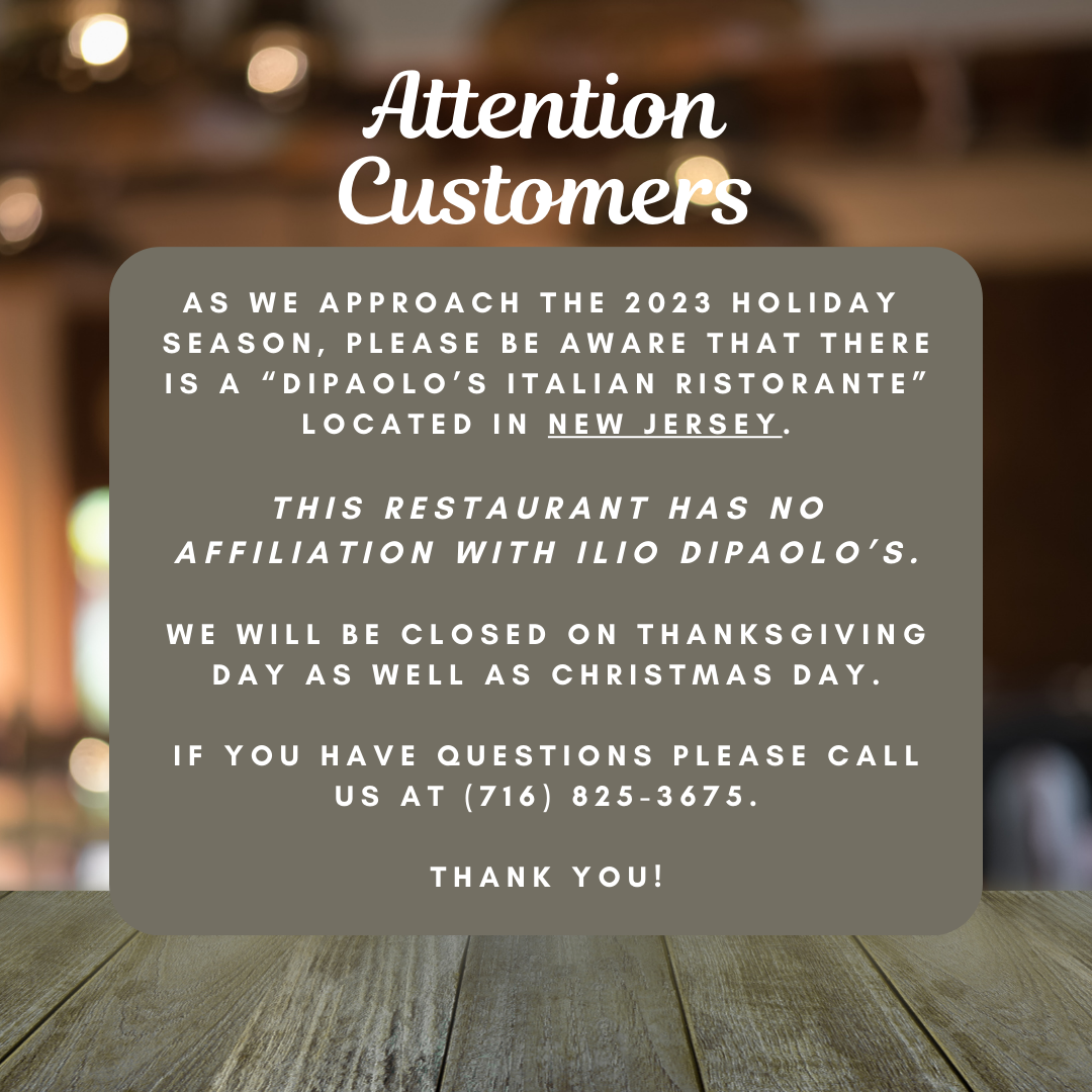 Italian restaurant catering services blasdell buffalo ny ilio